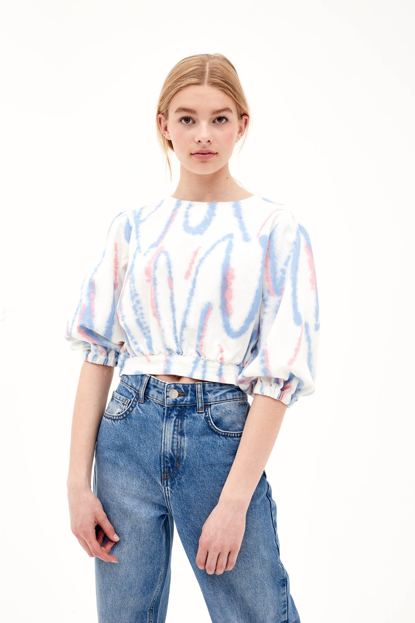 CKS Teens - DEMI - blouse korte mouwen - wit