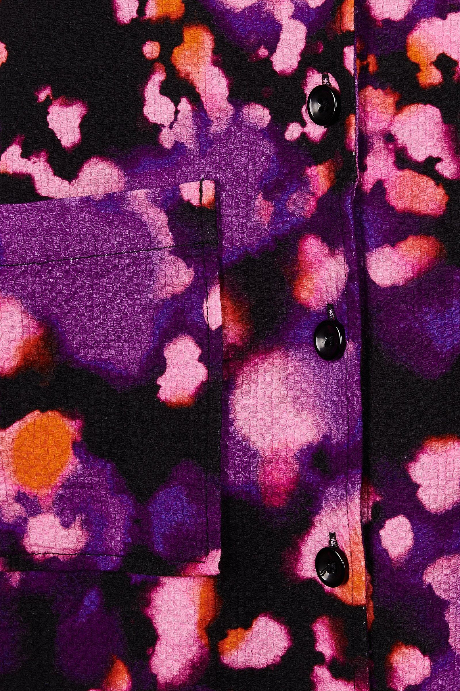 CKS Teens - DOT - blouse korte mouwen - zwart