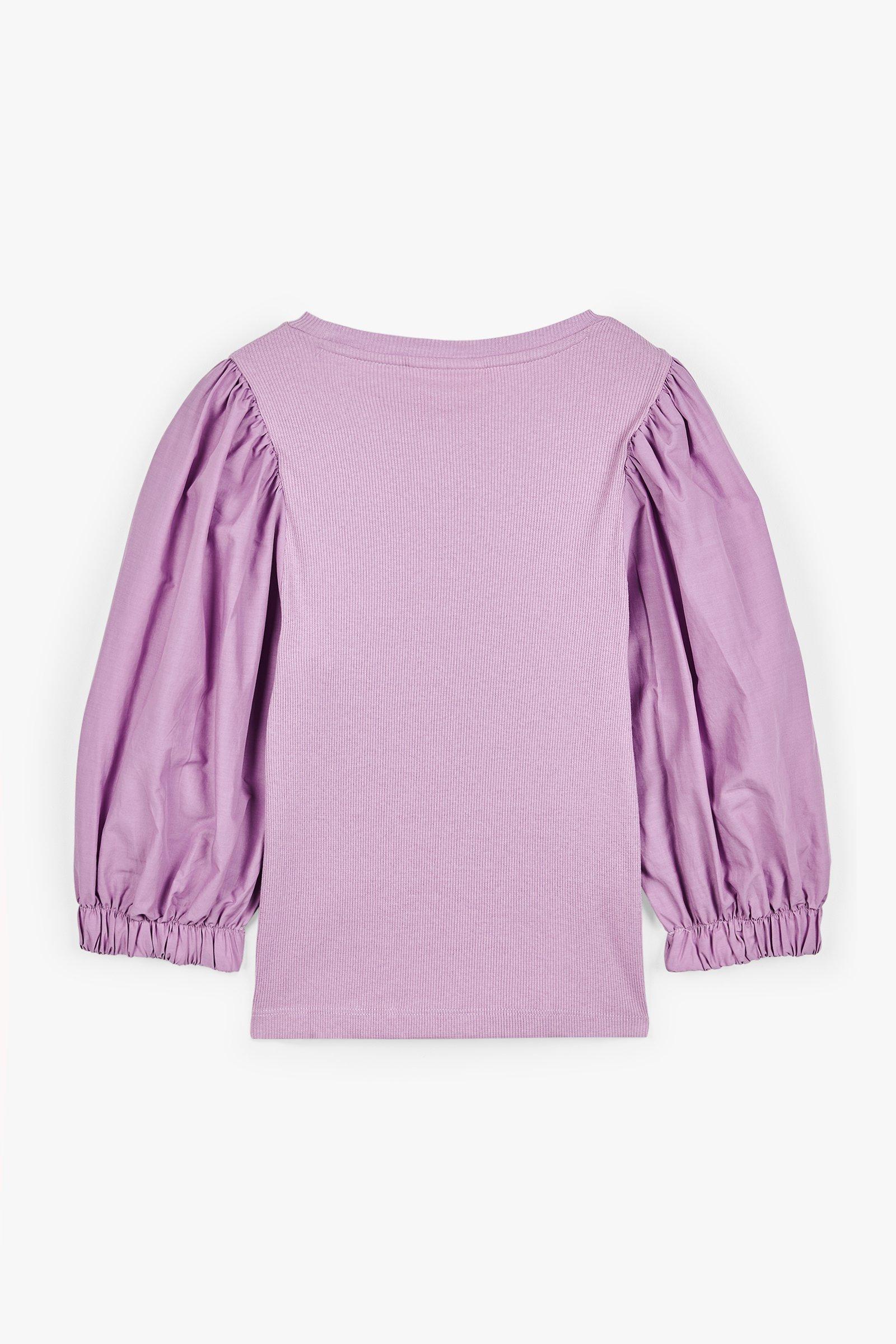 CKS Teens - DOLL - t-shirt met driekwart mouwen - paars