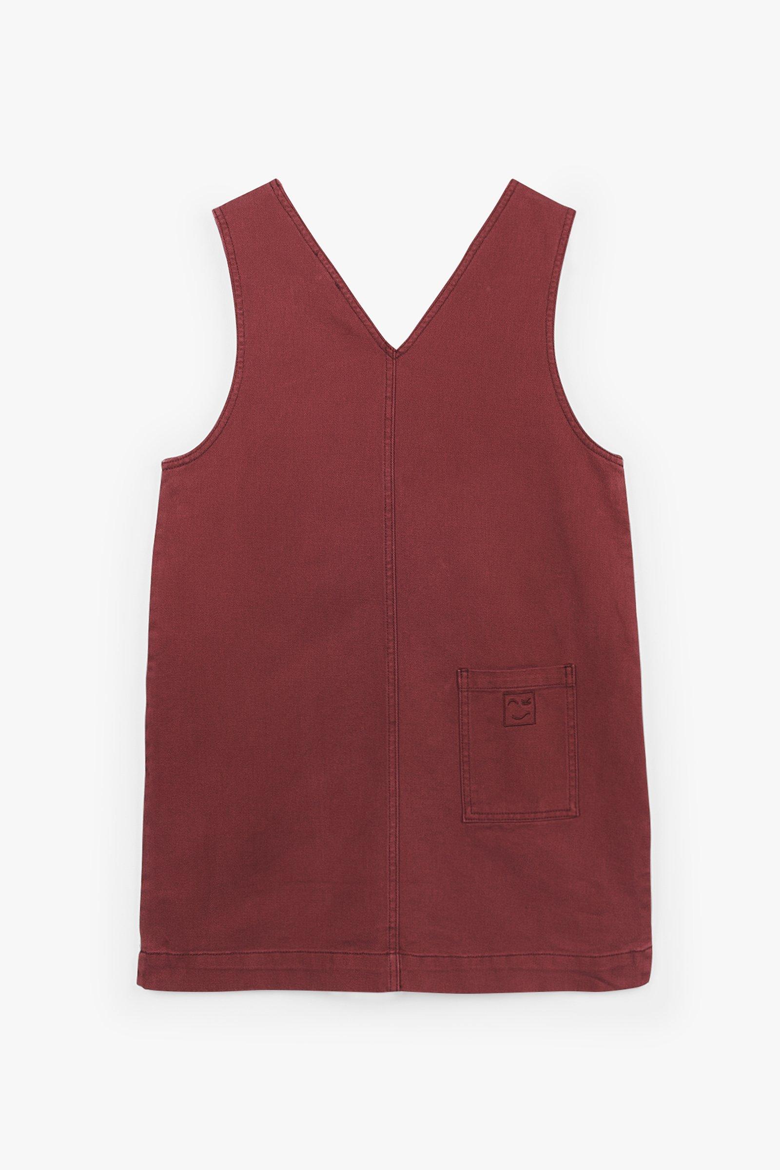 CKS Teens - DASH - korte jurk - donkerrood
