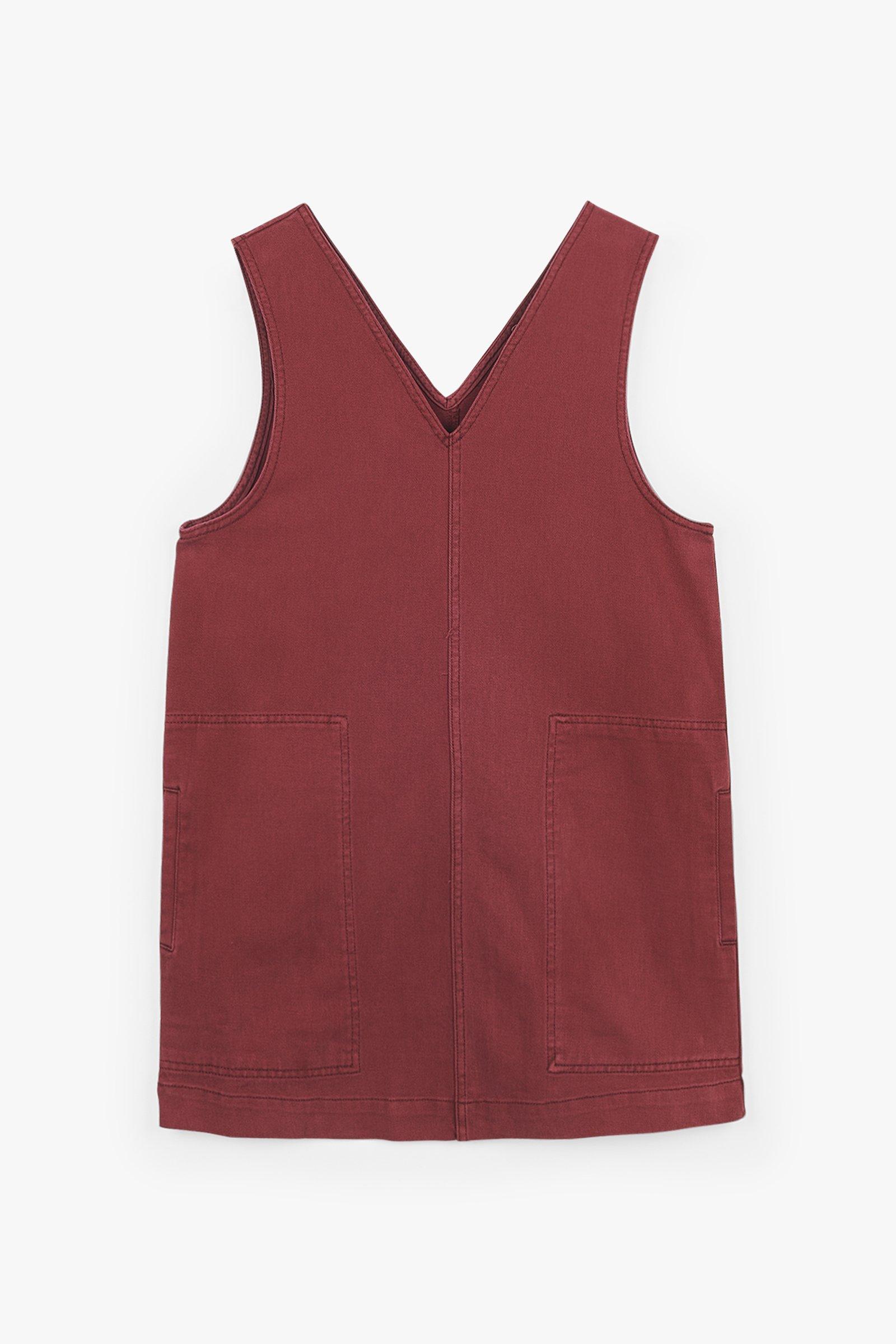CKS Teens - DASH - korte jurk - donkerrood