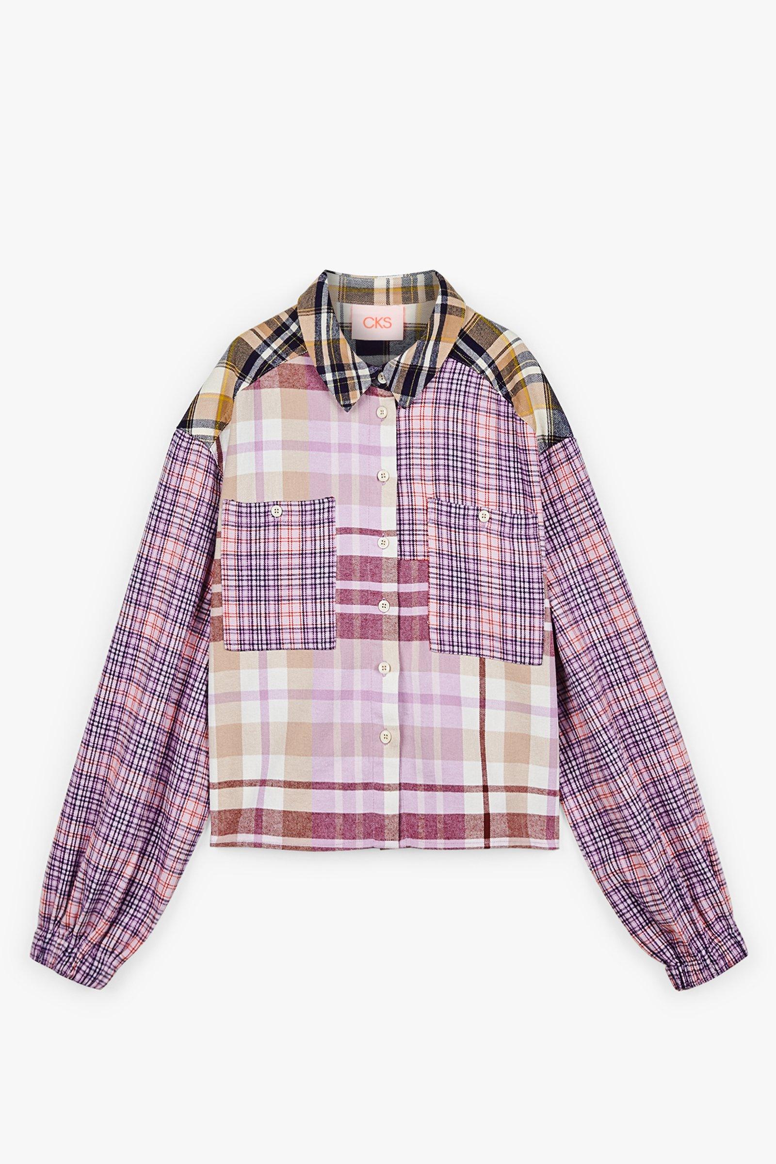 CKS Teens - DARLIN - blouse korte mouwen - paars