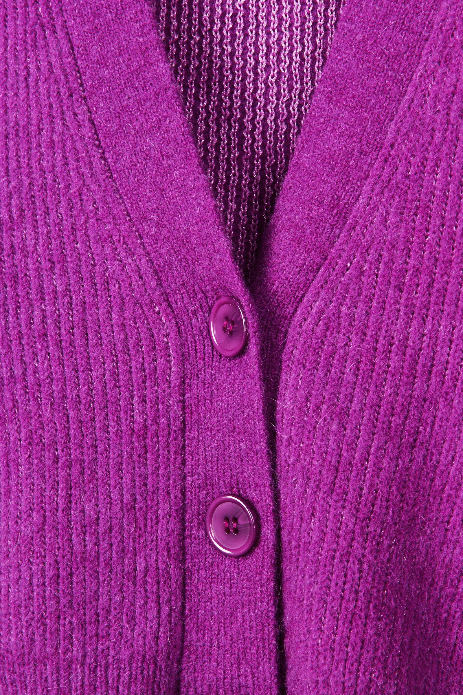 CKS Dames - PHILONG - Strickjacke - Violett