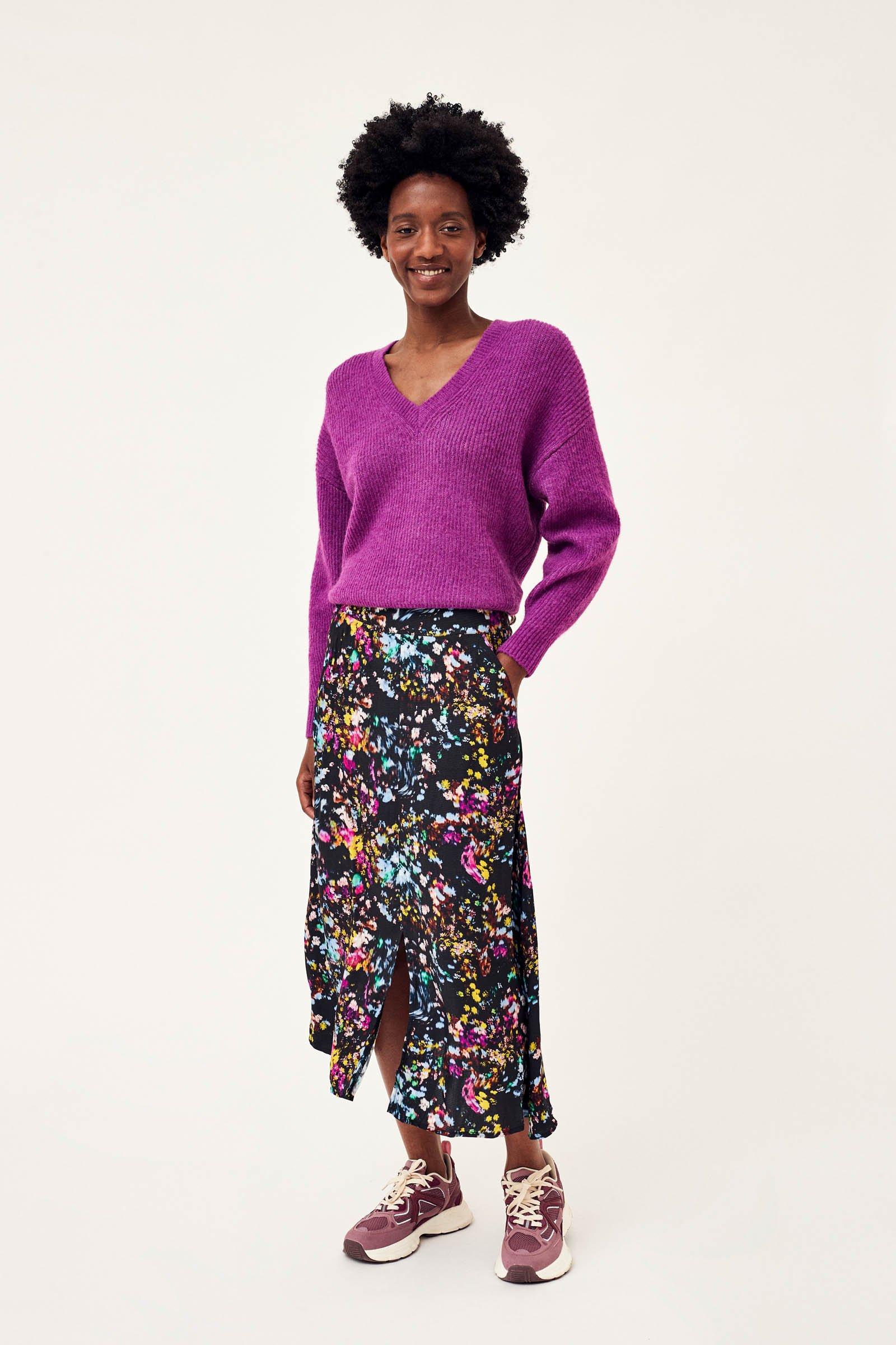 CKS Dames - PEVAS - pullover - purple
