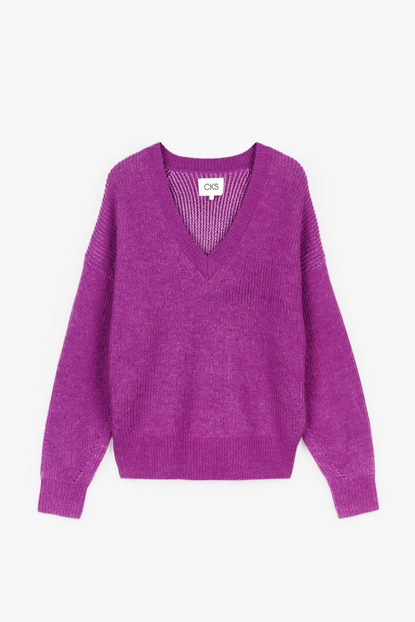 CKS Dames - PEVAS - Pullover - Violett