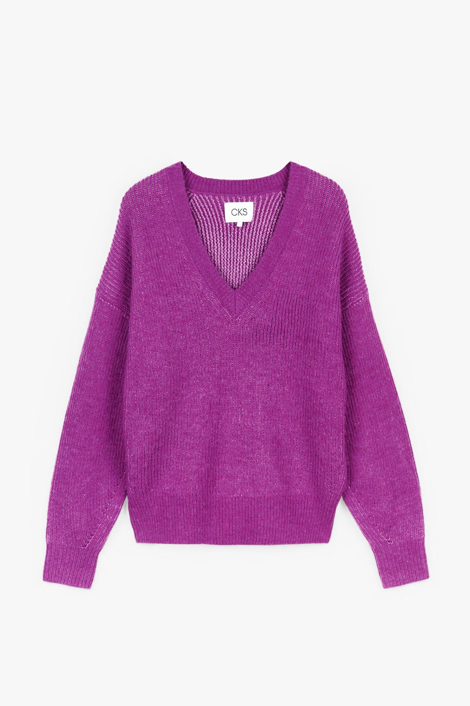 CKS Dames - PEVAS - pullover - violet