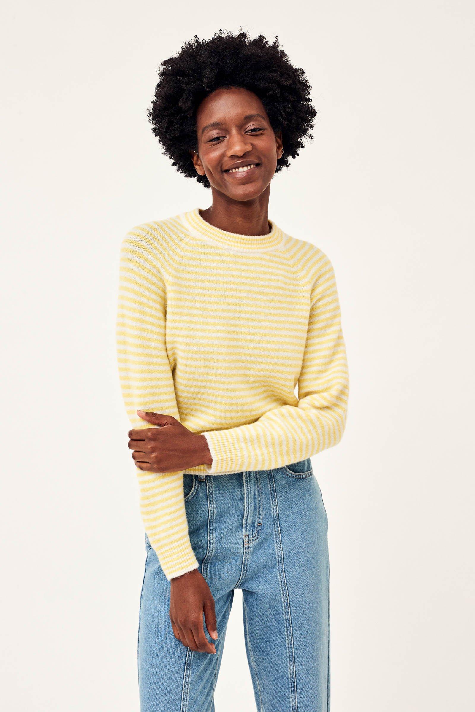 CKS Dames - PRELUDE - pullover - light yellow