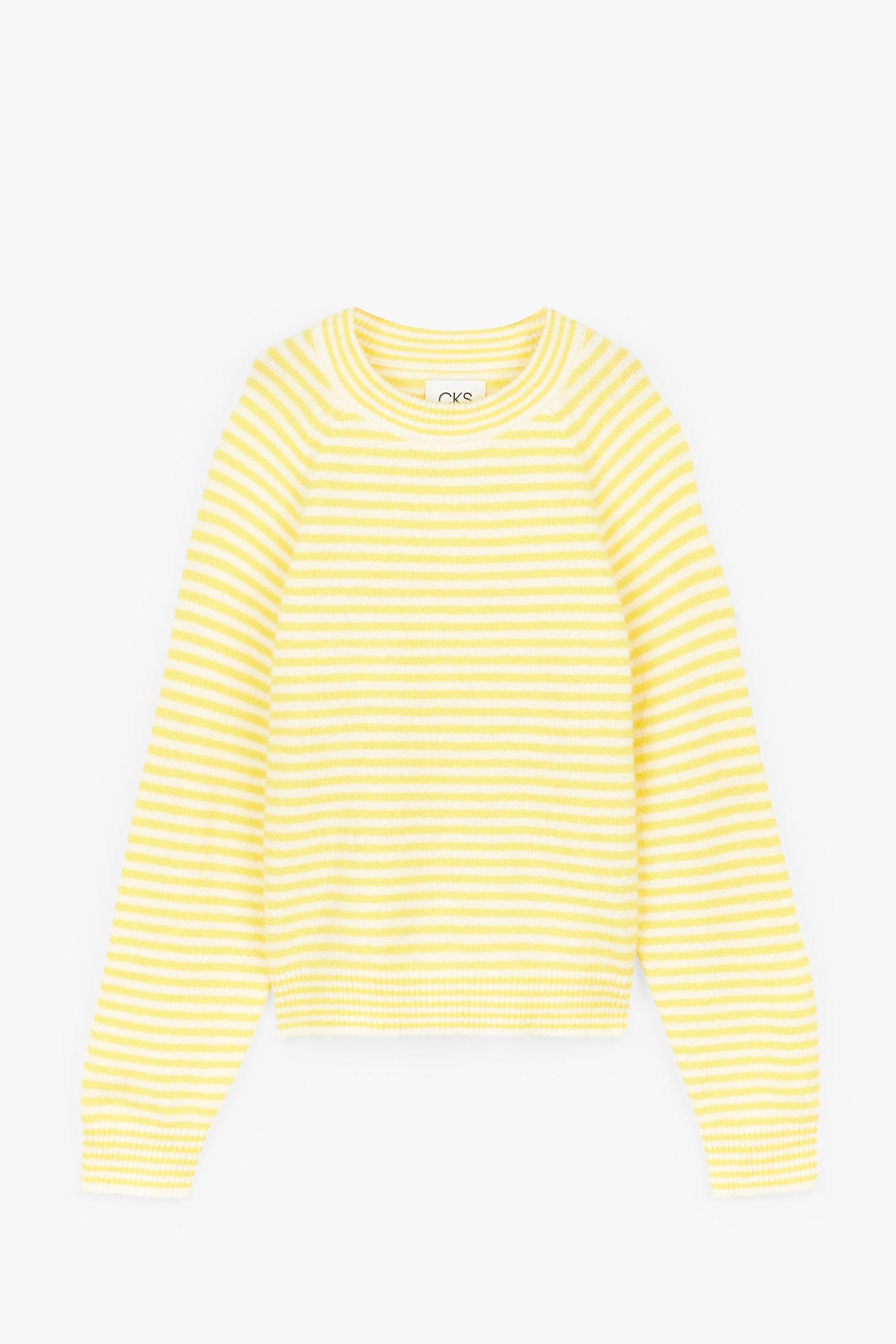CKS Dames - PRELUDE - pullover - light yellow