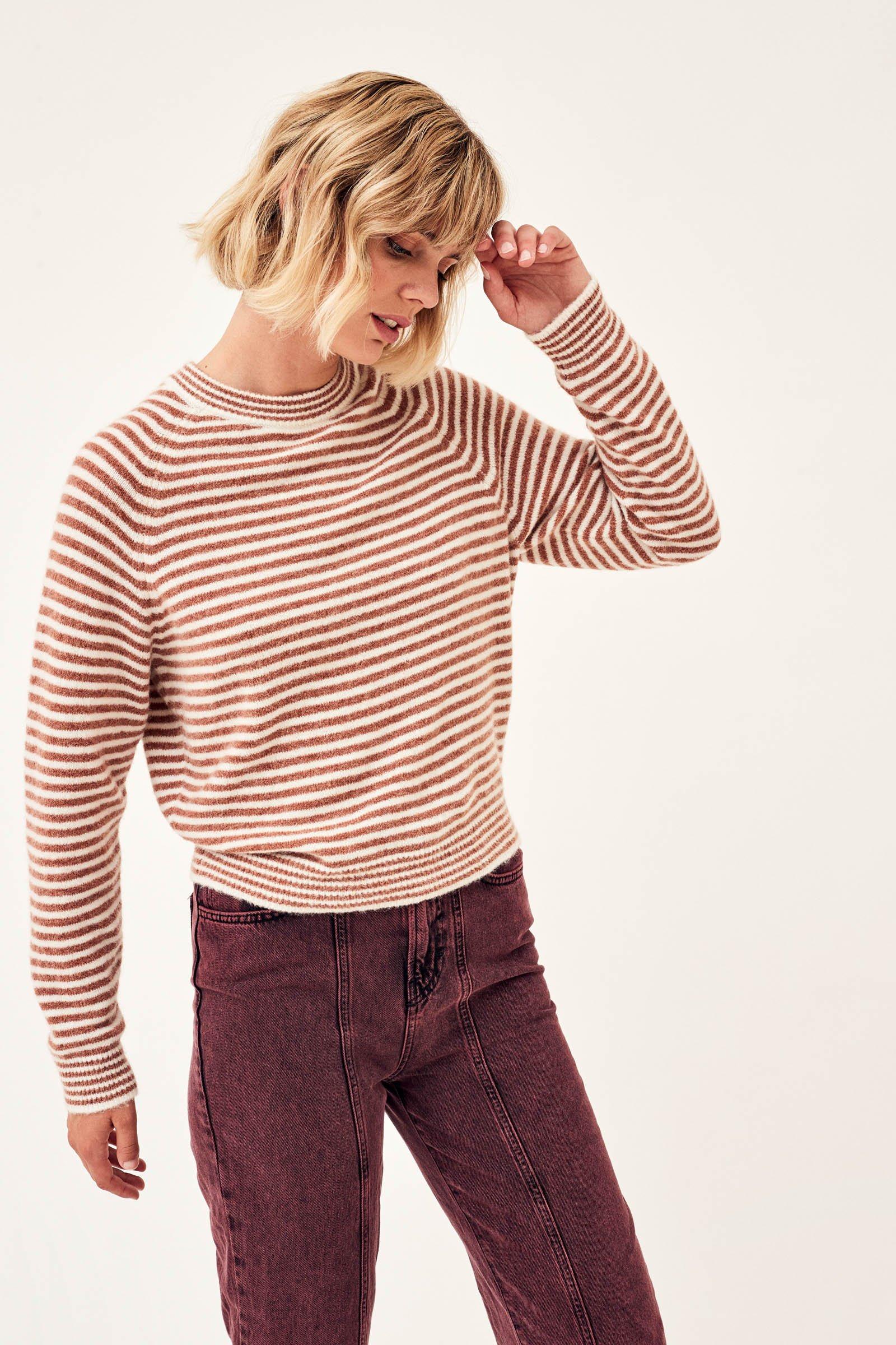 CKS Dames - PRELUDE - pullover - dark pink