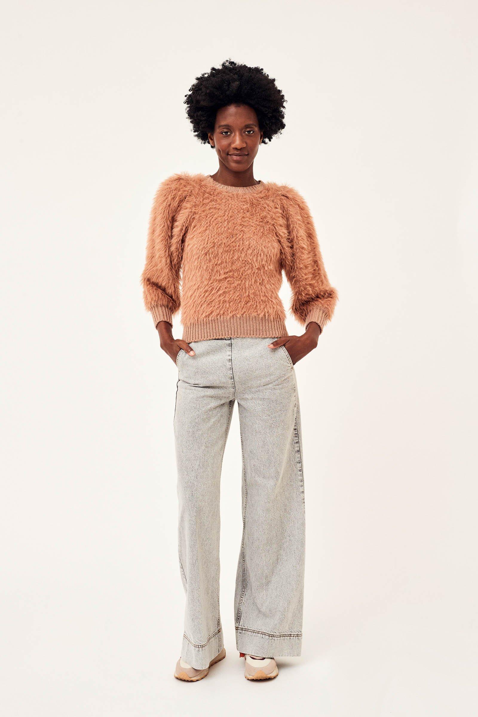 CKS Dames - GRIZZLY - Pullover - Braun