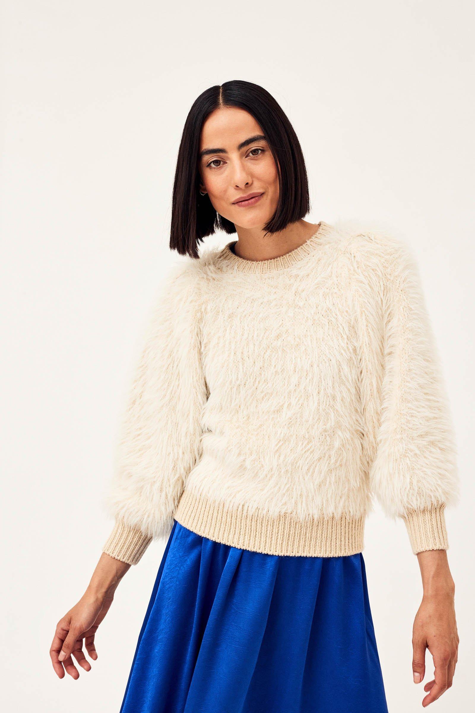 CKS Dames - GRIZZLY - Pullover - Hellbeige