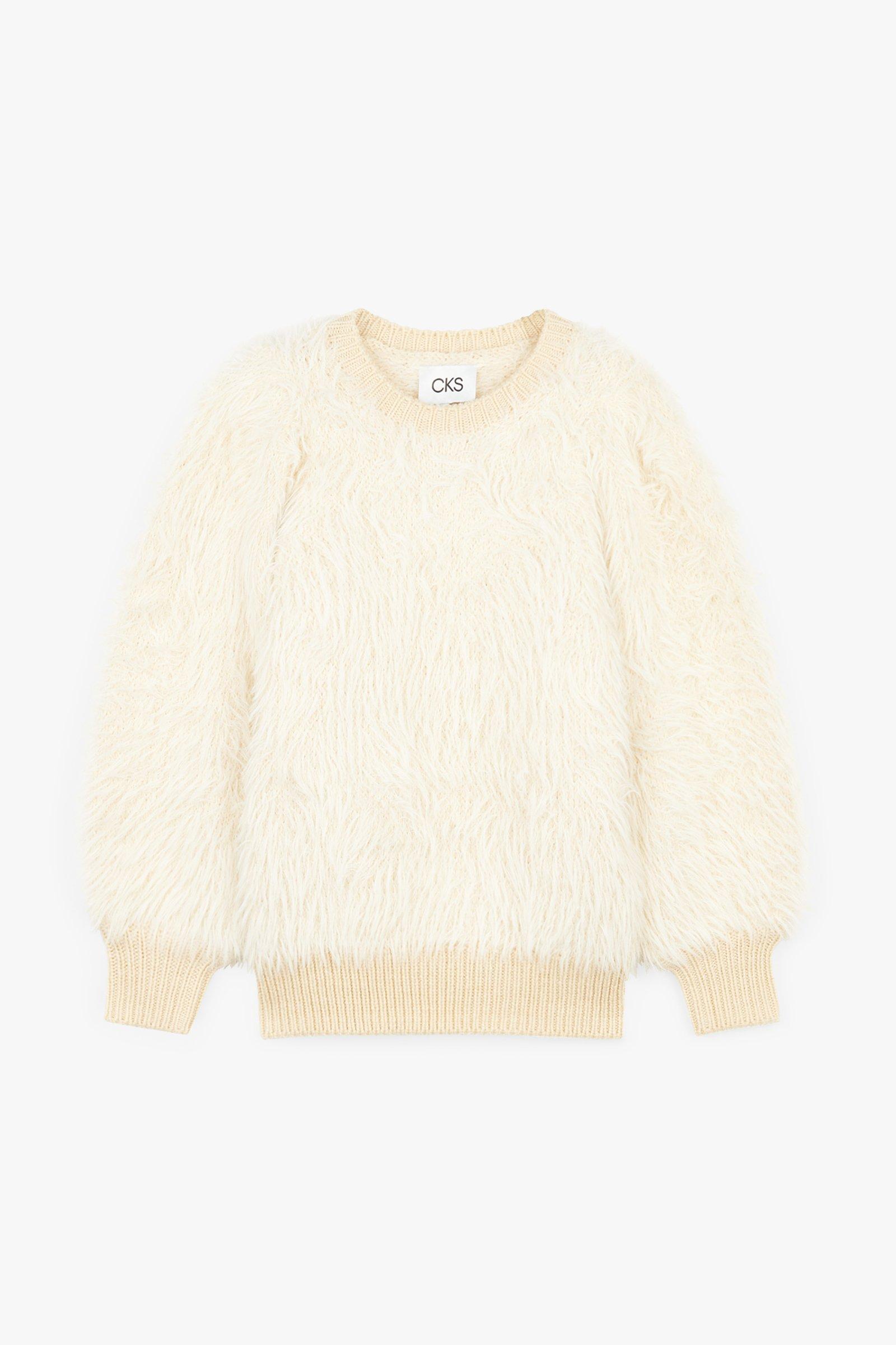 CKS Dames - GRIZZLY - trui - lichtbeige
