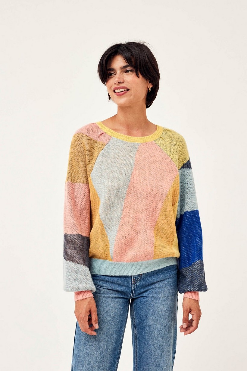 CKS Dames - GLOBAL - pullover - multicolore