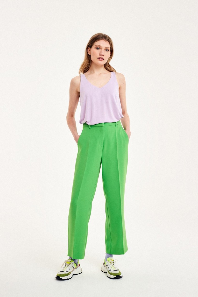 CKS Dames - TONKS - ankle trousers - bright green