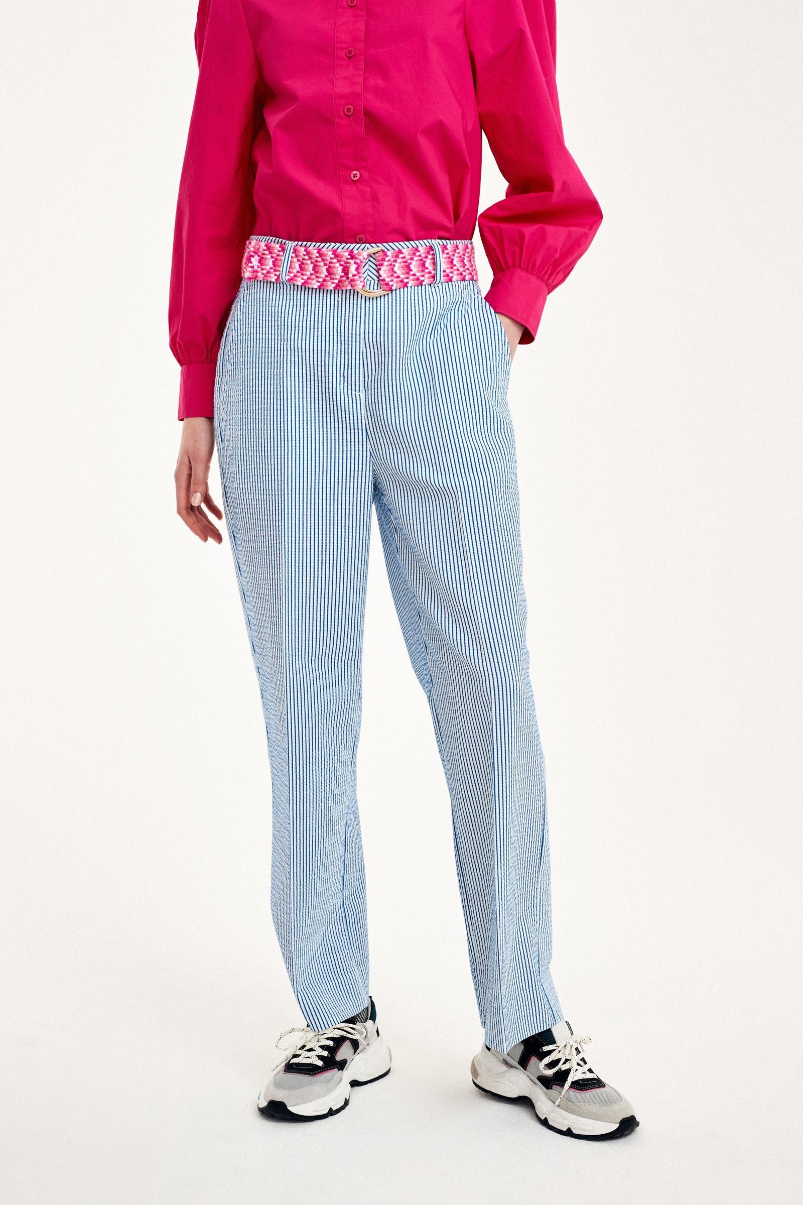 CKS Dames - TONKS - pantalon à la cheville - bleu vif