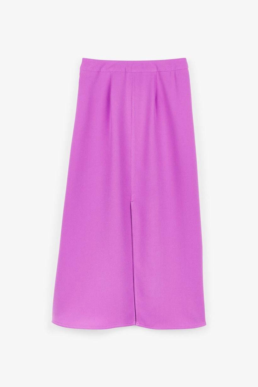 CKS Dames - LARISA - long skirt - purple