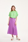 CKS Dames - LARISA - long skirt - purple
