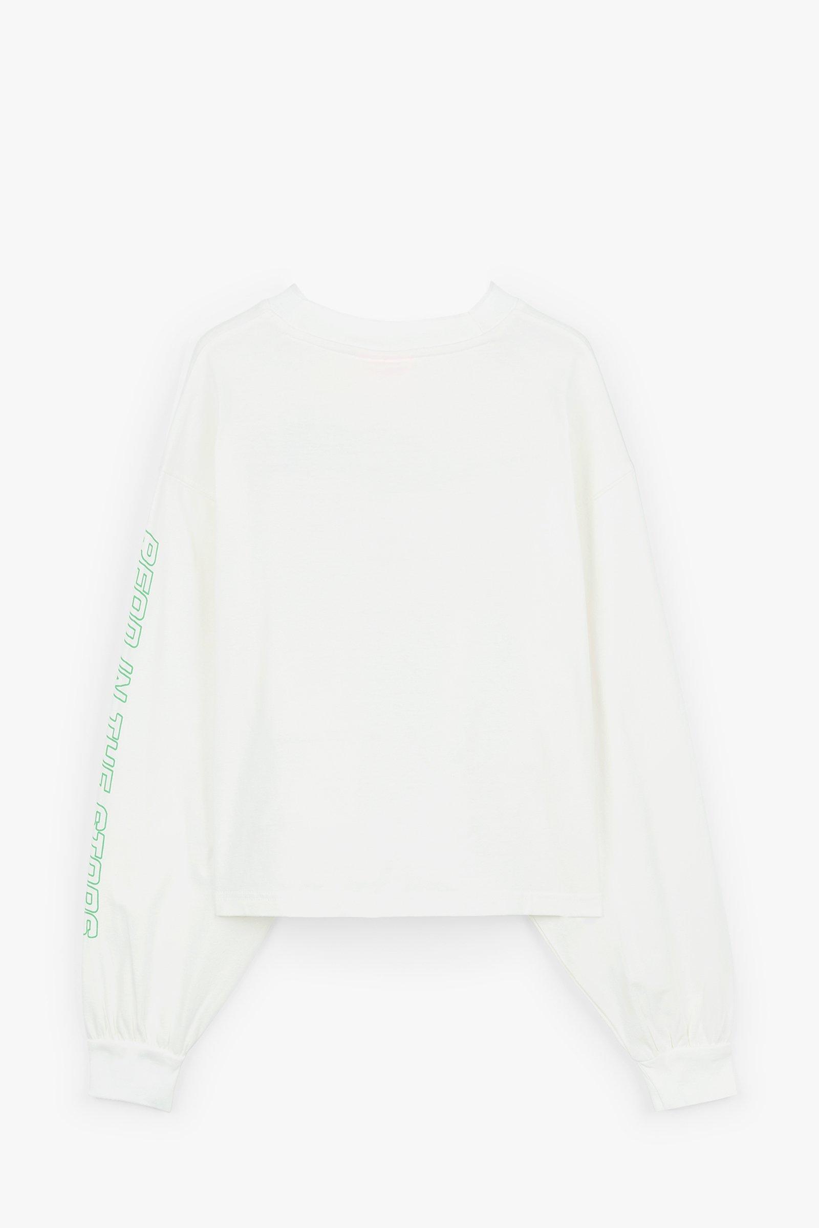 CKS Teens - PALA - t-shirt long sleeves - white