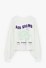 CKS Teens - PALA - t-shirt lange mouwen - wit