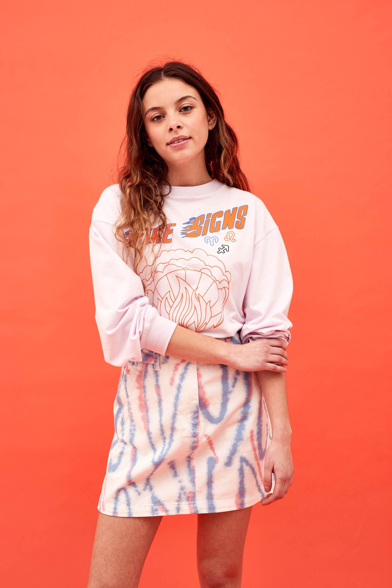 CKS Teens - PALA - T-Shirt Langarm - Fliederfarben