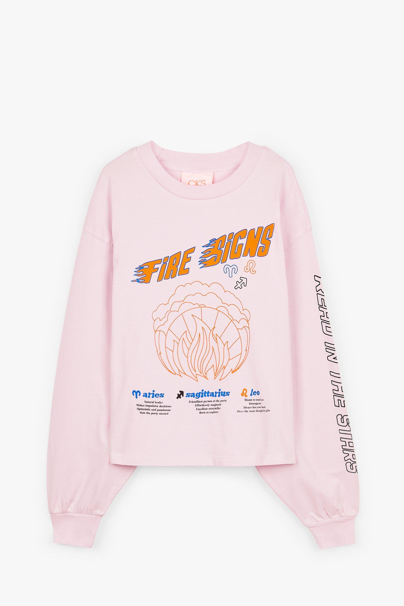 CKS Teens - PALA - t-shirt à manches longues - lilas