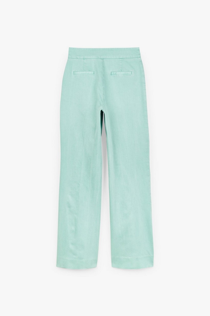 CKS Dames - TAIFAS - jeans longs - vert clair