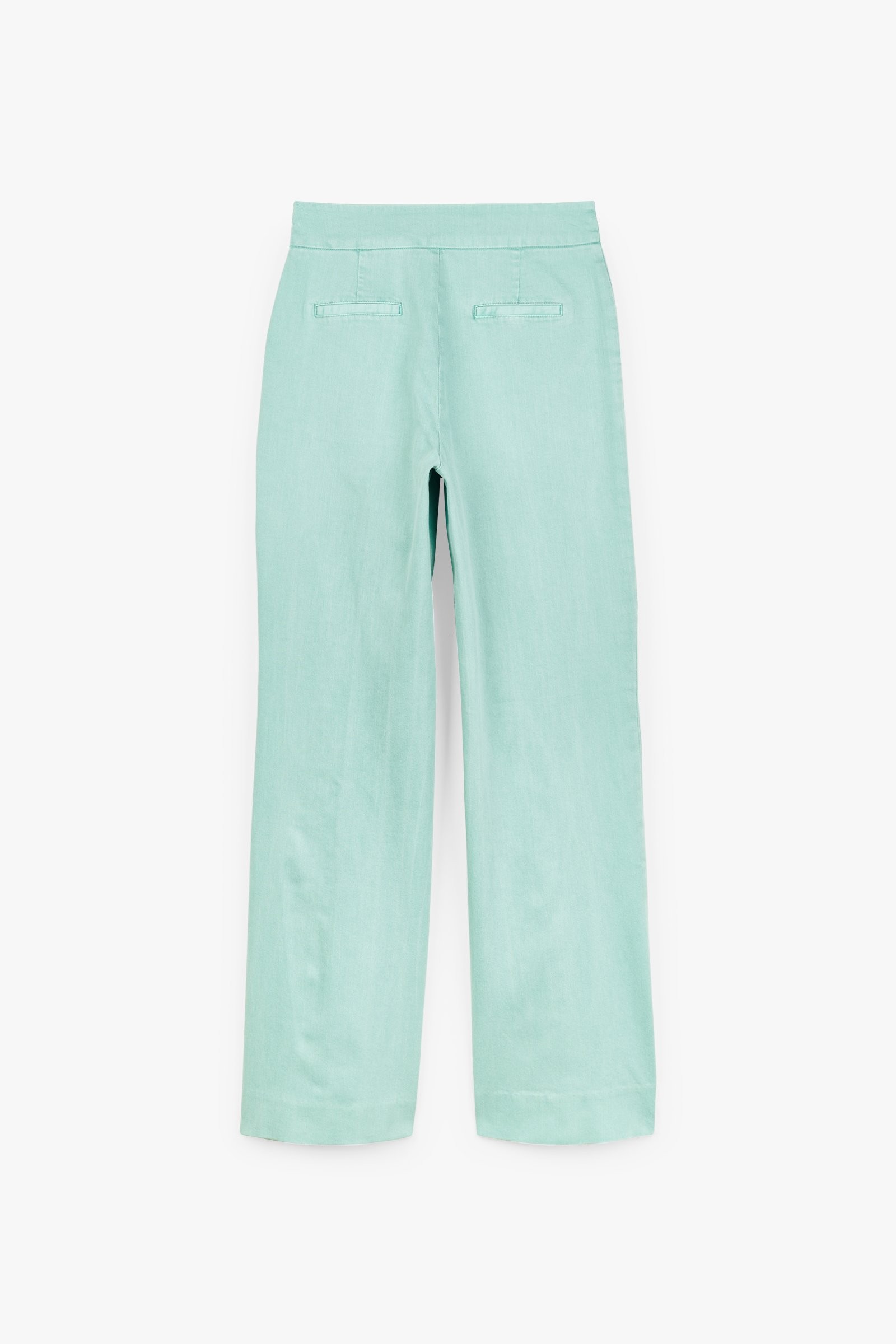 CKS Dames - TAIFAS - lange jeans - lichtgroen