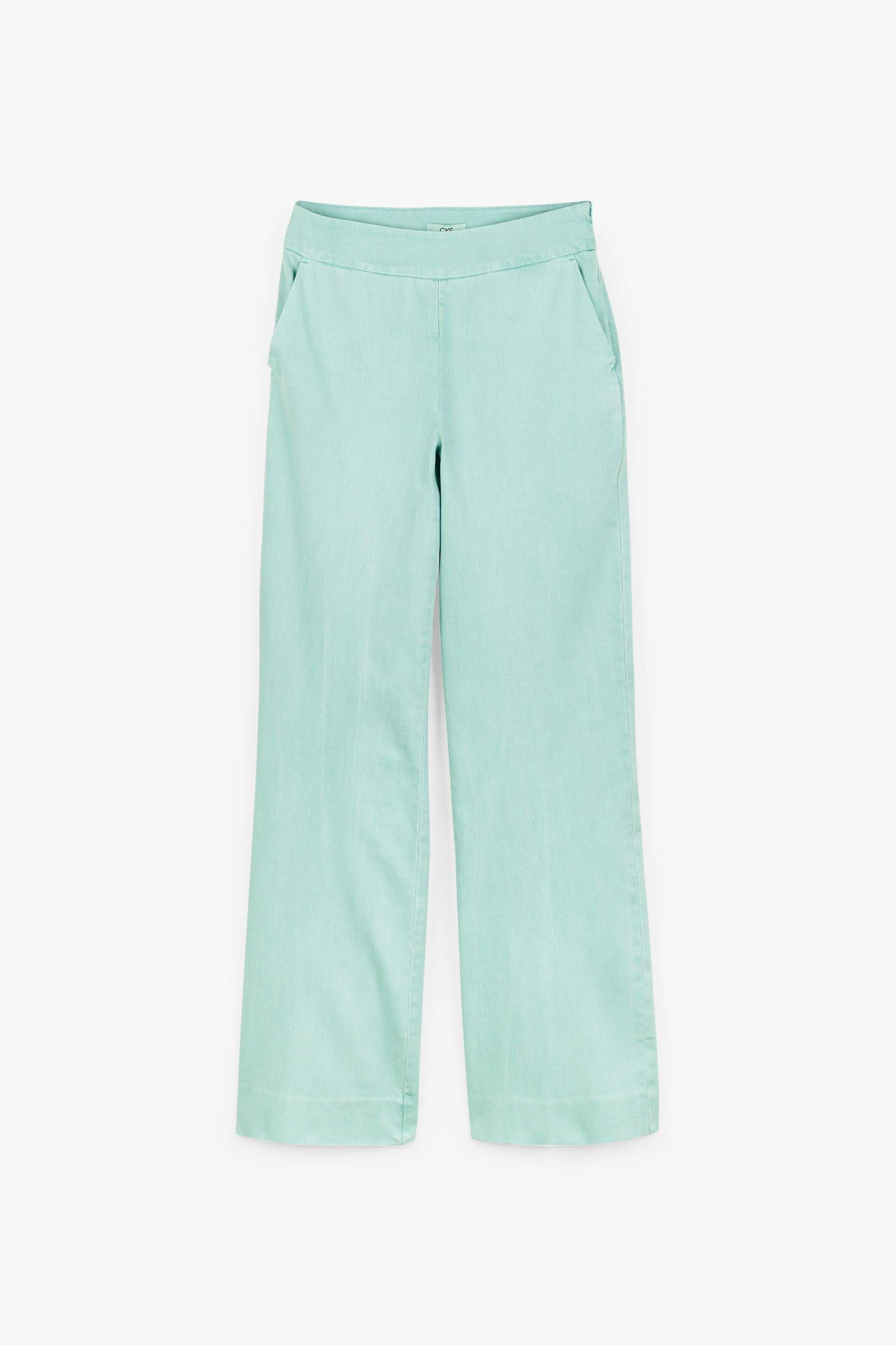 CKS Dames - TAIFAS - jeans longs - vert clair