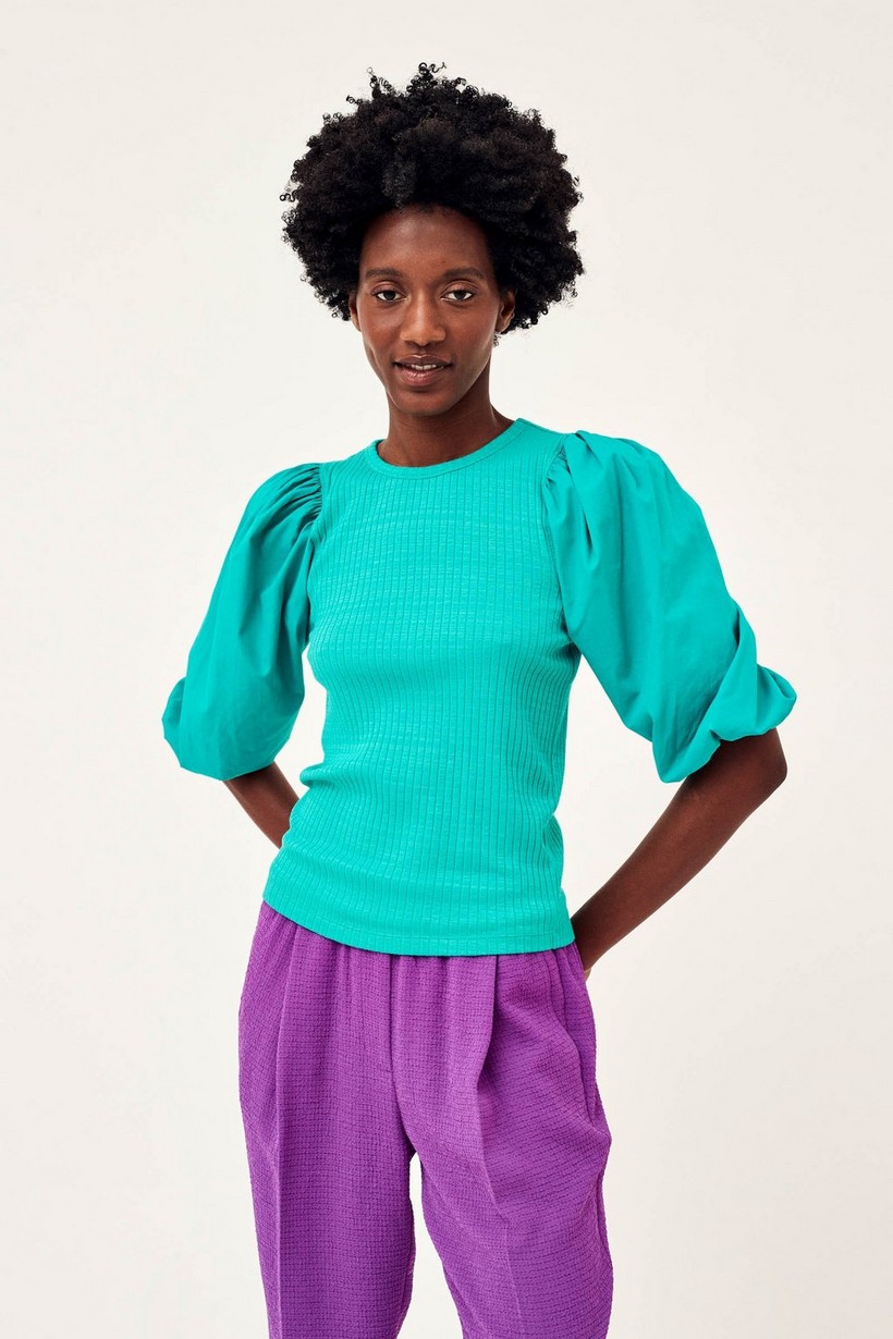 CKS Dames - AURORA - blouse long sleeves - light green