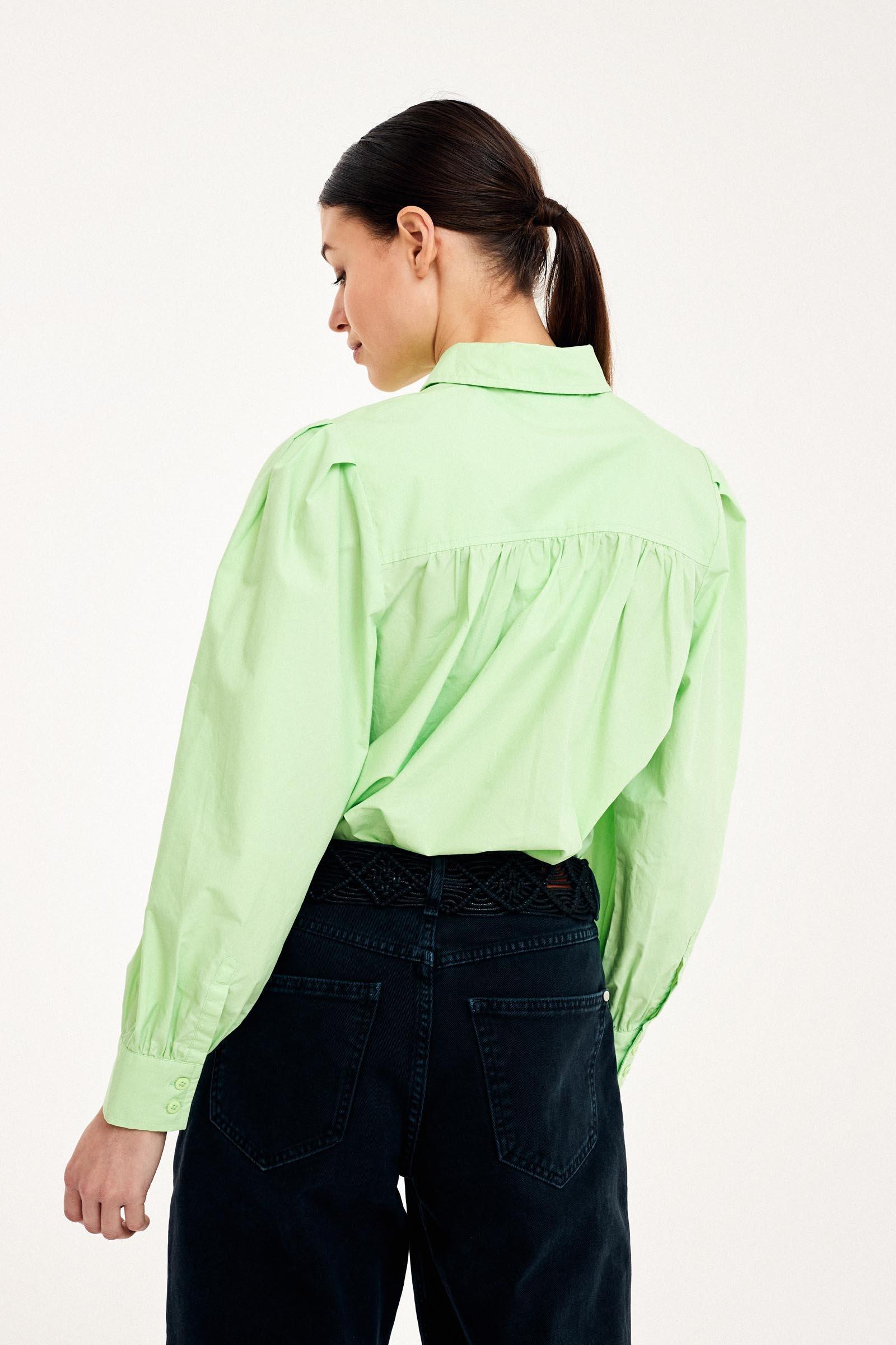 CKS Dames - SABIN - Shirt Lange Ärmel - Hellgrün