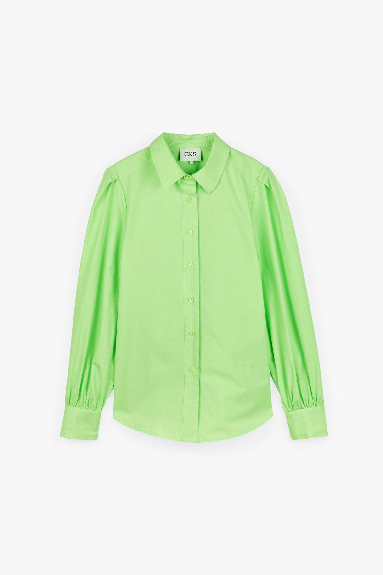 CKS Dames - SABIN - shirt long sleeves - bright green