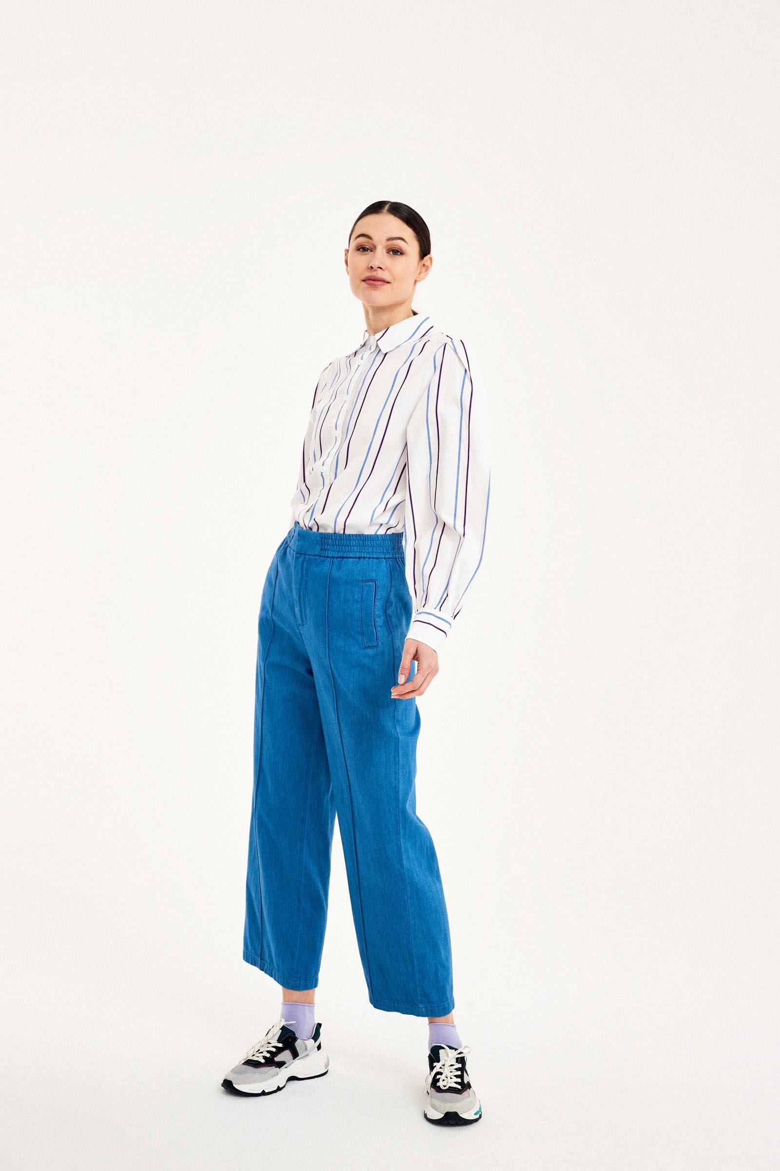 CKS Dames - SABIN - blouse korte mouwen - wit