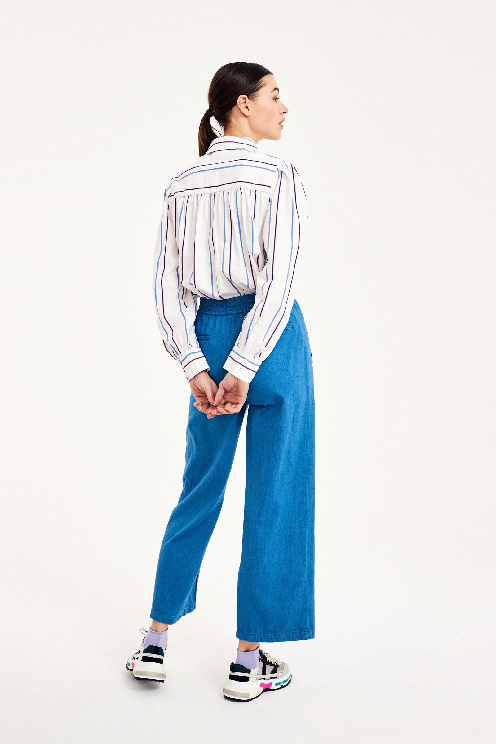CKS Dames - SABIN - blouse korte mouwen - wit