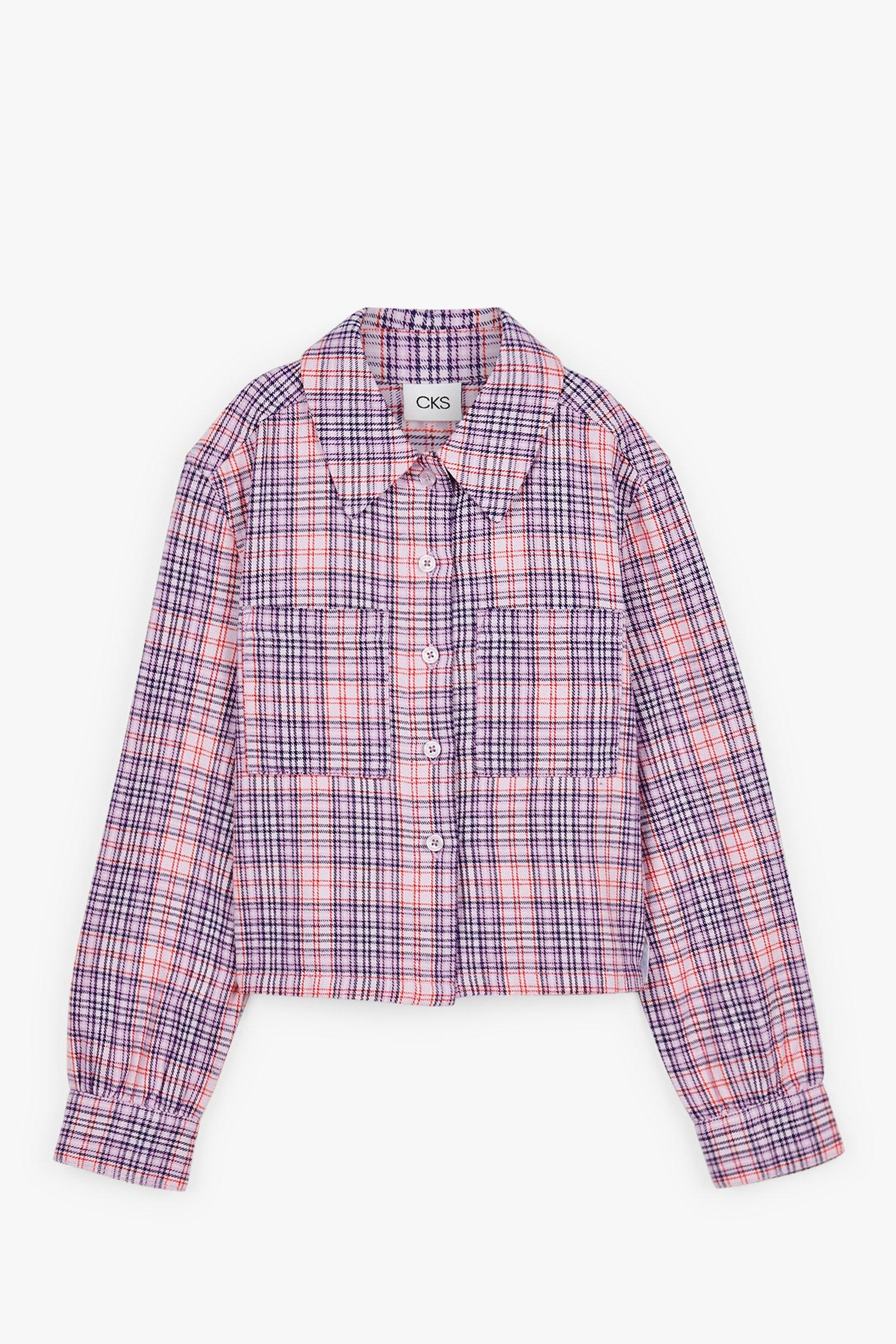 CKS Kids - DIAZ - chemise à manches longues - violet