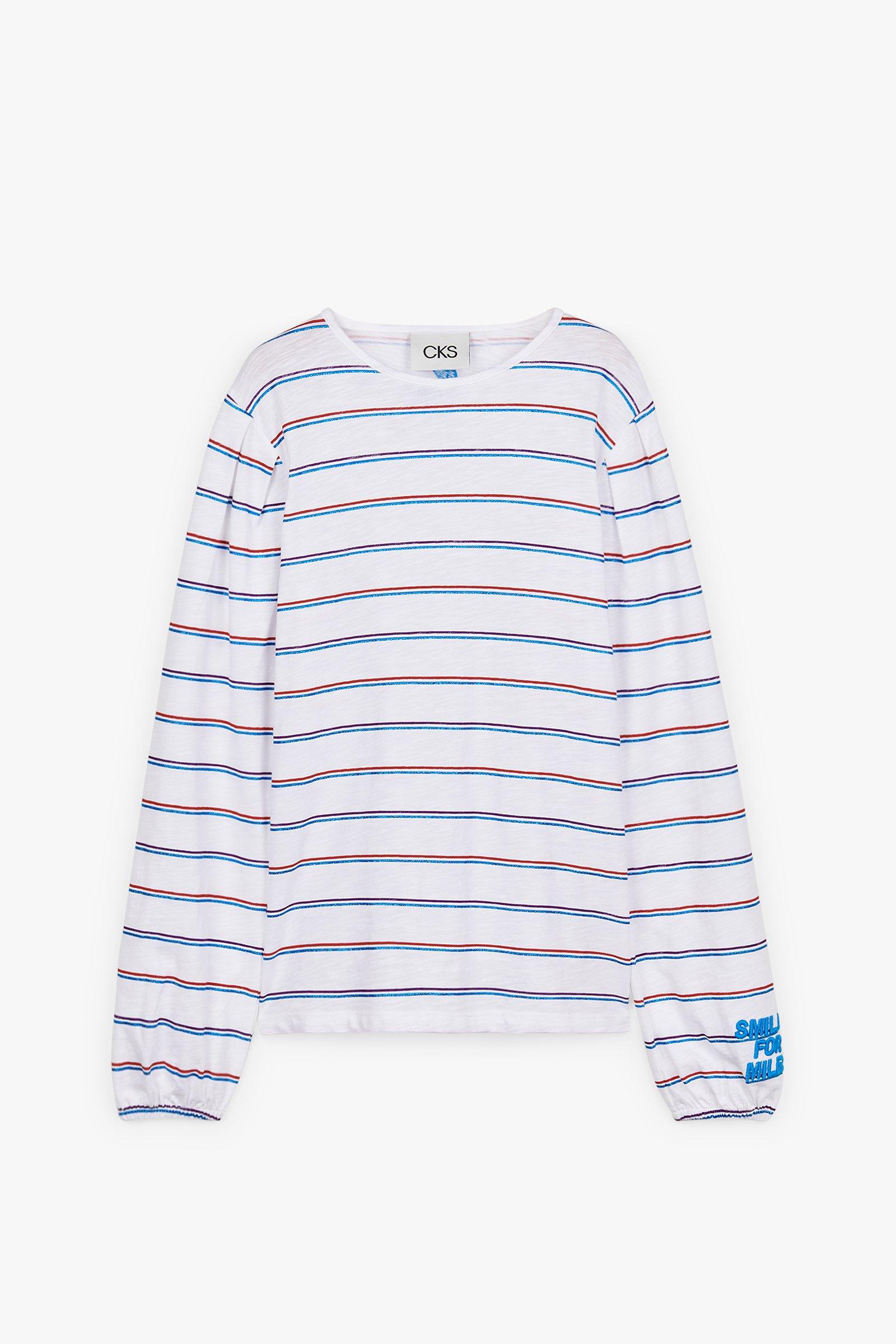 CKS Kids - DENNE - t-shirt lange mouwen - wit