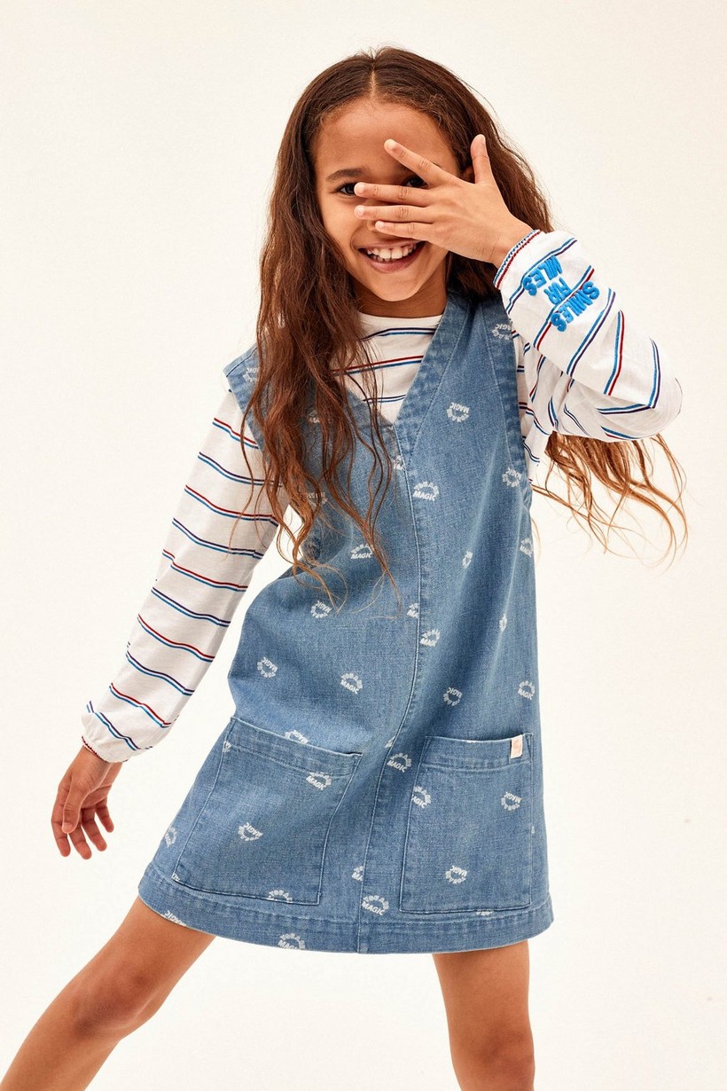 CKS Kids - DASHA - robe courte - bleu