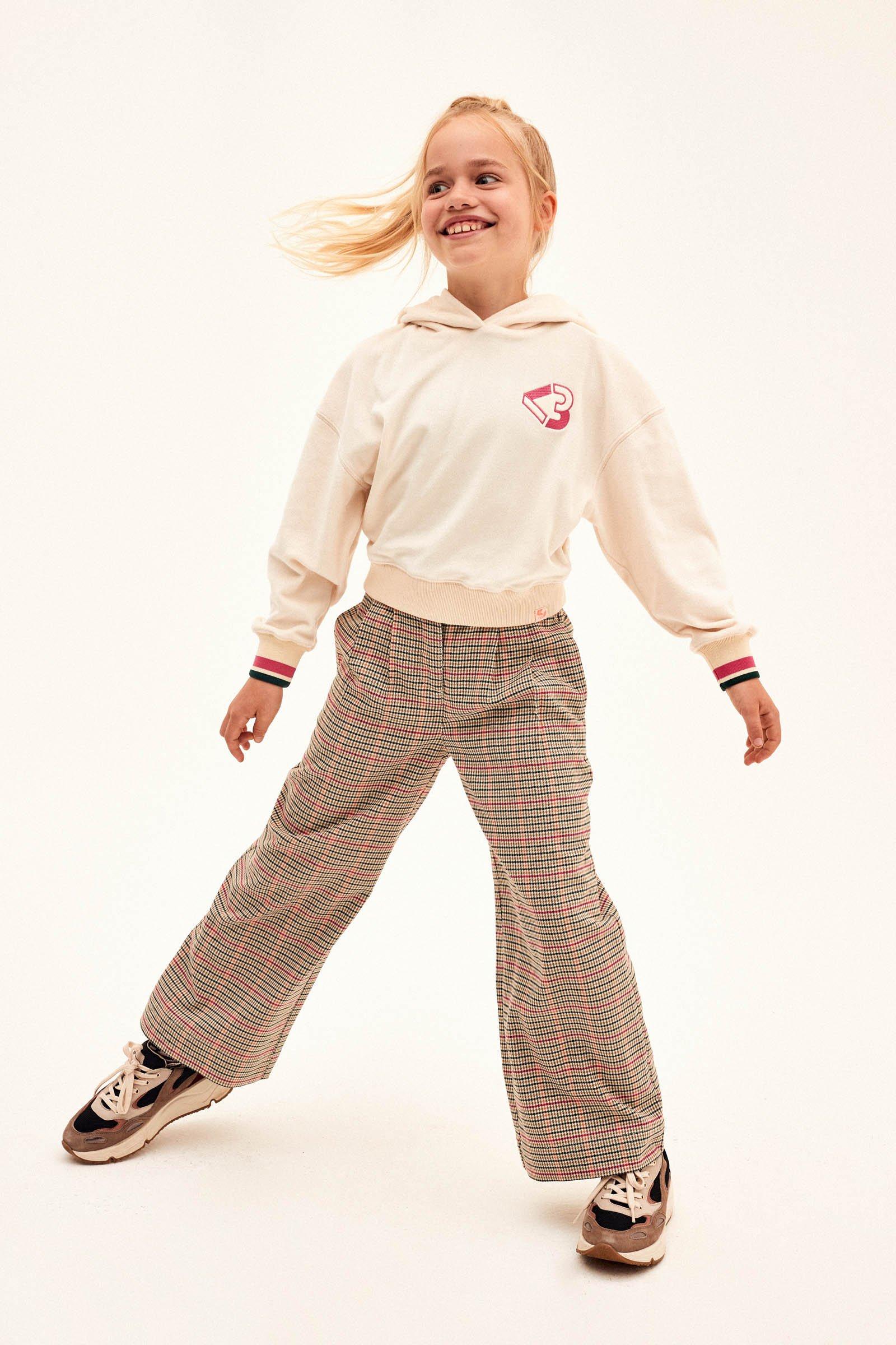 CKS Kids - DAZZLE - sweater met capuchon - wit