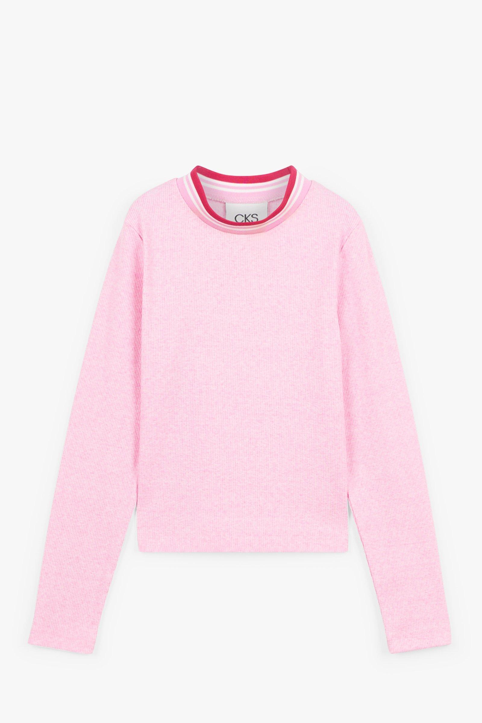 CKS Kids - CHESSAS - t-shirt &agrave; manches longues - rose clair