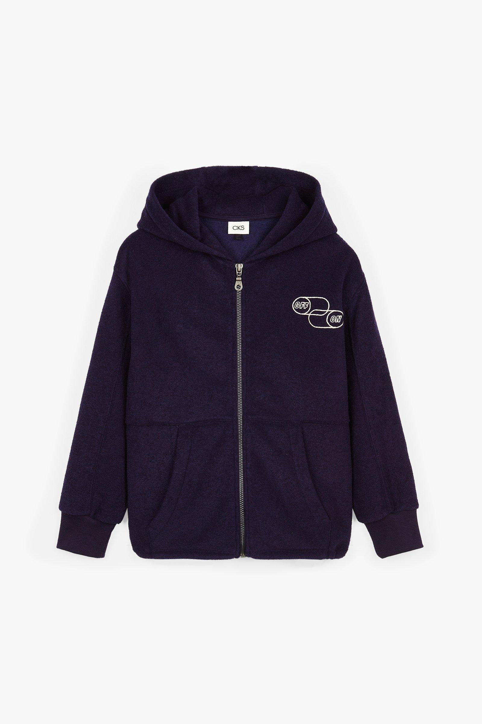 CKS Kids - DALE - sweater met capuchon - donkerblauw