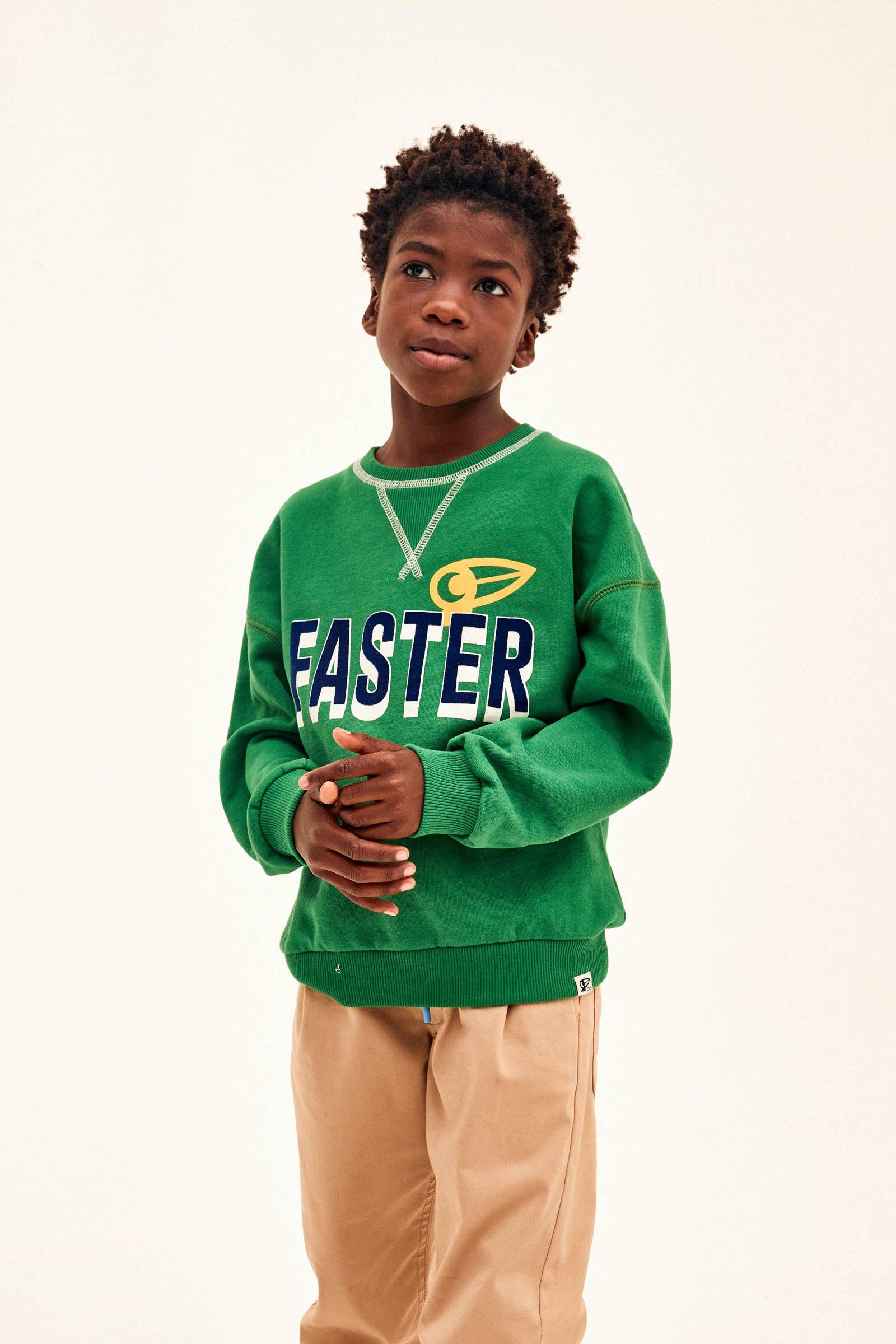 CKS Kids - DRAW - sweatshirt - khaki