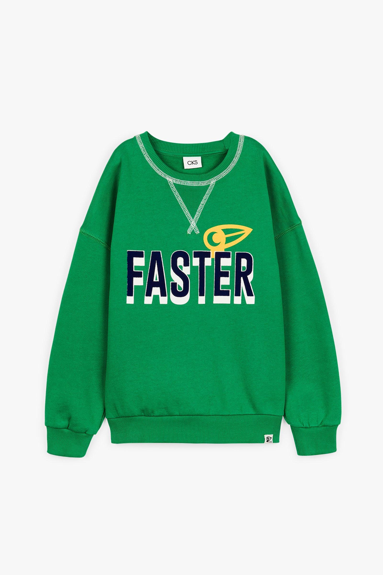 CKS Kids - DRAW - sweater - green