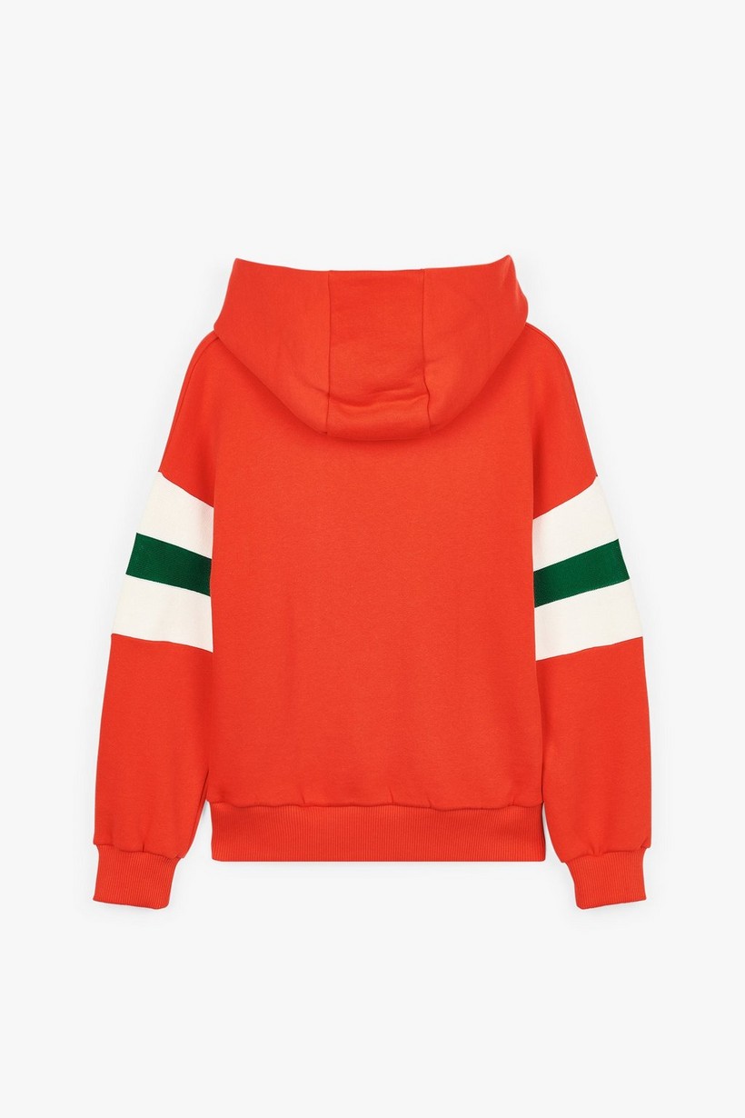 CKS Kids - DRIVE - sweater met capuchon - intens rood