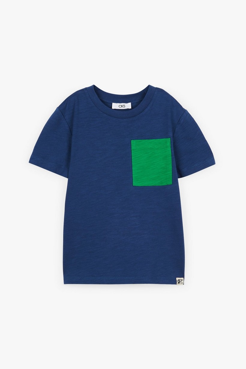 CKS Kids - DEBUT - t-shirt à manches courtes - bleu foncé