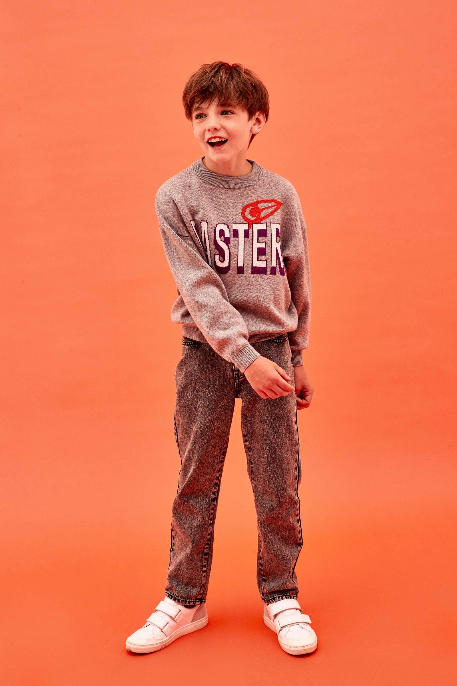 CKS Kids - GARDEN - trui - grijs