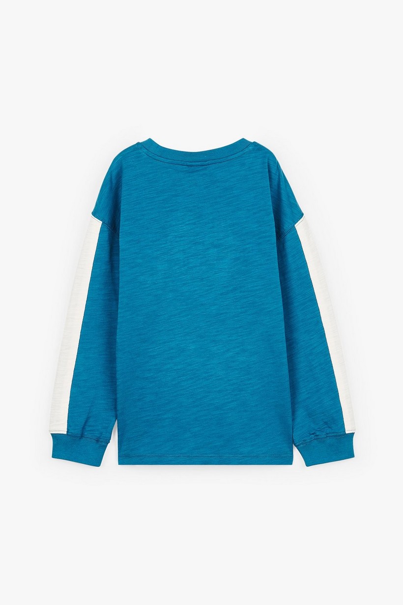 CKS Kids - DRIFTER - t-shirt lange mouwen - blauw