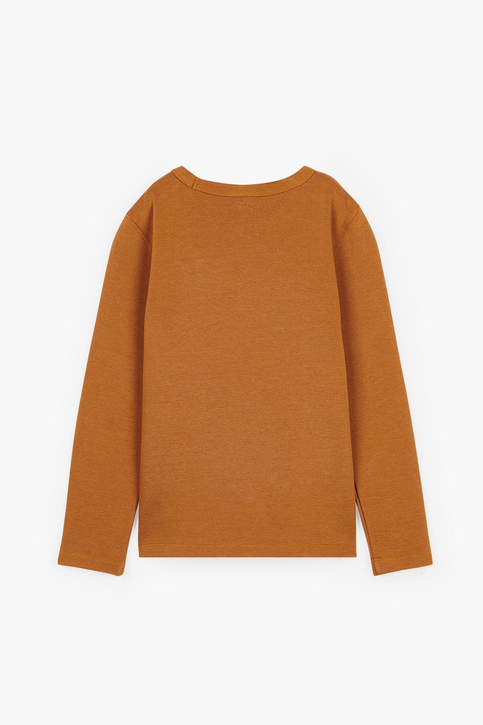 CKS Kids - DRONE - t-shirt long sleeves - brown