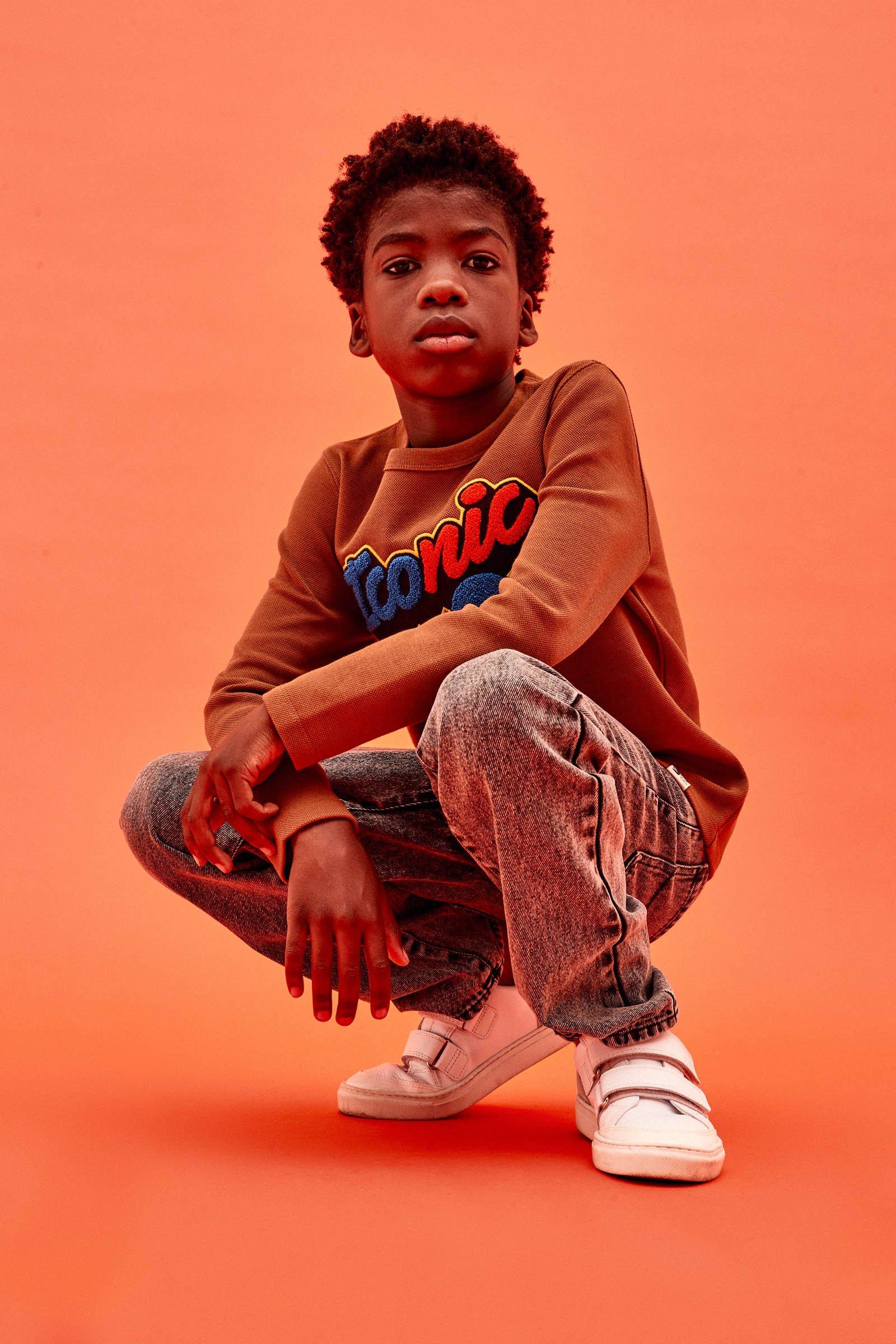 CKS Kids - DRONE - t-shirt long sleeves - brown