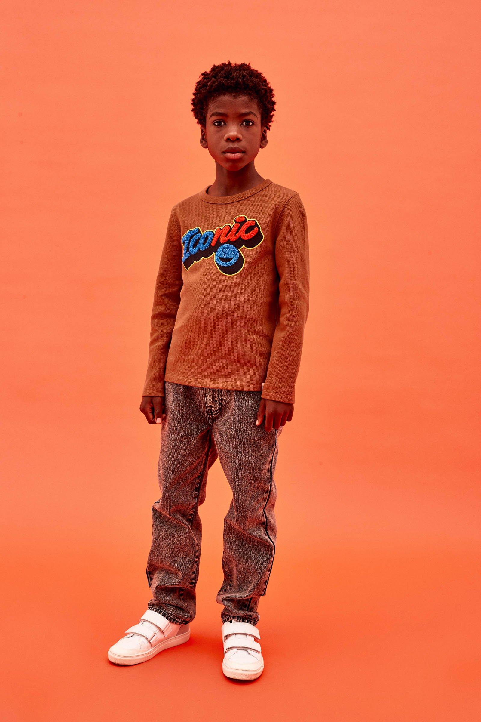 CKS Kids - DRONE - t-shirt long sleeves - brown