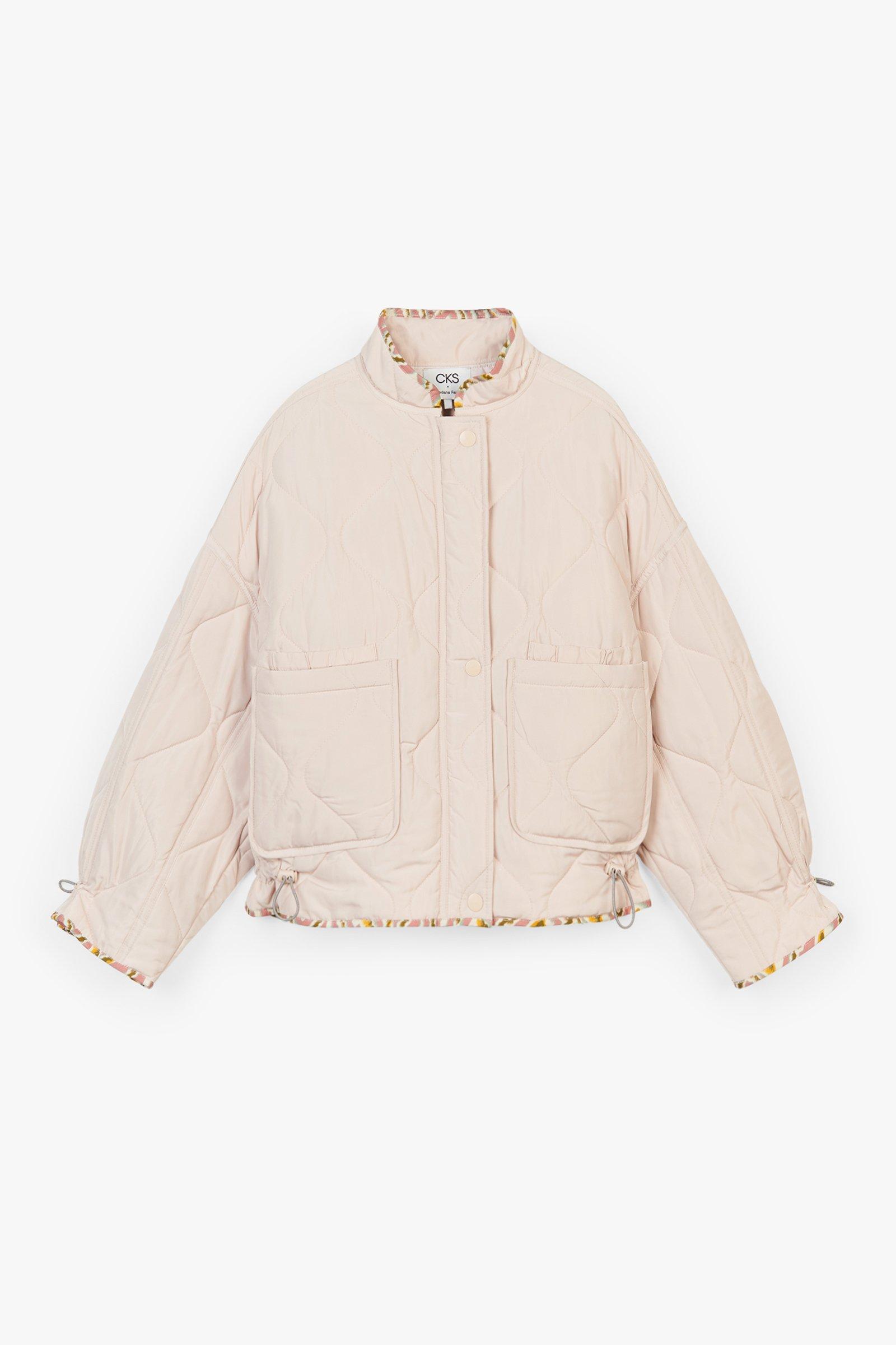 CKS Dames - ANASTASIA - anorak short - light beige