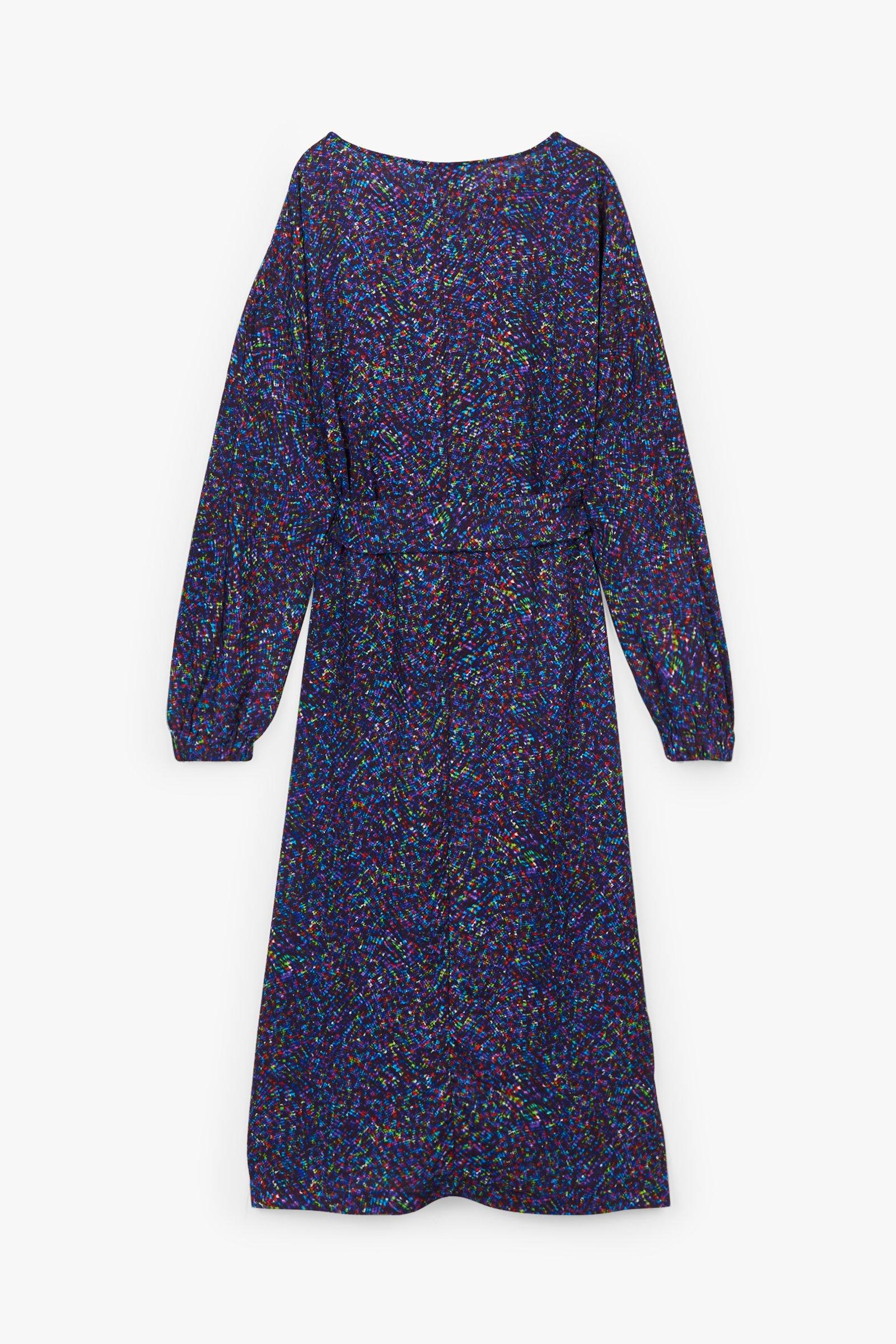 CKS Dames - DRAMALA - robe midi - bleu foncé
